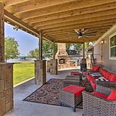 Lakefront Retreat w/ Dock, Bar Hut & Fireplace!