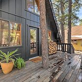 Deck & Forest Views: Munds Park A-frame Cabin