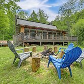 Hot Tub, Fire Pit: Waynesville Getaway Near Hiking