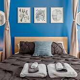 2 Bedroom Hip Apartment, Free Parking & Wifi