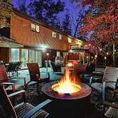Outdoor Entertainment Space: Family Poconos Home