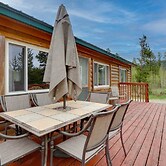 Mtn Views & Fireplace: Grand Lake Cabin Rental!