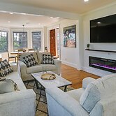 Contemporary Cohoes Retreat w/ Electric Fireplace!