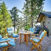 Private Beach at Waterfront Harstine Island Escape