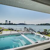 Weymouth Waterfront Getaway w/ Swim Spa & Hot Tub