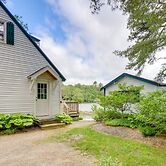 Waterfront Gray Home w/ Furnished Deck & Fire Pit!