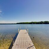 Lakefront Minnesota Escape w/ Fire Pit & Boat Dock