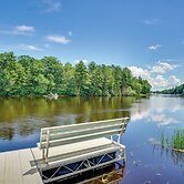 Riverfront Escape in Shawano on 3 Private Acres!
