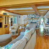 Sauna + Fireplaces! Lakefront Cadillac Retreat
