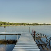 Delton Oasis Retreat w/ Lake Views & Deck!