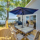 Waterfront Lodi Vacation Rental on Lake Wisconsin!