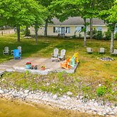 Waterfront Torch Lake Cottage w/ Dock & Fire Pit!