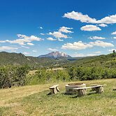 Scenic Mount Sopris View: Historic Alpine Cabin!