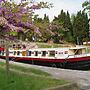 Barge Beatrice cruises on the Canal du Midi