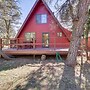 Rustic-modern Overgaard Cabin w/ Decks & Fire Pit!