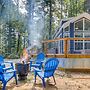 Tree-lined Cabin w/ Grill in Penrose!