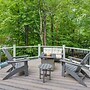 New Hampshire Home w/ Deck, Fire Pit & Lake Access
