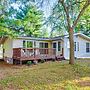 Lakefront Nekoosa Home: Private Beach & Boat Dock!
