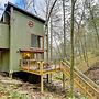 Creekside Treehouse By Delaware River