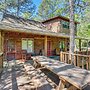 Cozy Oden Oasis w/ On-site Fishing Creek & Deck!