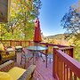 Tree-top Cabin w/ Game Room & Mountain Views!