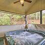 Ellijay Cabin With Porch & Private Hot Tub!