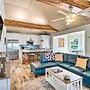 Private Dock + Fire Pit: Riverfront Darien Cottage