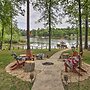 Lakefront Sparta Home: Fire Pit, Dock & Kayak