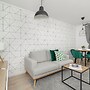 White and Green Apartment by Renters