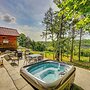 'antler's Point': Branson Cabin w/ Patio & Hot Tub