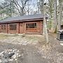Michigan Log Cabin w/ Pere Marquette River Views