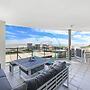Zen Arkaba 3BR Luxury Waterfront Apt Pool BBQ