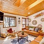 8 Mi to Big Bear Lake: Cabin w/ Deck & Fireplace