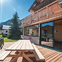 Spacious Chalet With hot tub on Terrace