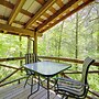 Near Lake Lure: Quiet Cabin w/ Deck & Trail Access