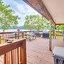 Lakefront Jay Cabin w/ Deck & Incredible Views!