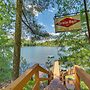 Lakefront Cabin w/ Dock, Fire Pits in Danbury!