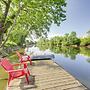 Indianapolis Riverfront Retreat w/ Shared Dock!