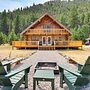 Riverfront Montana Log Cabin w/ Mountain Views!