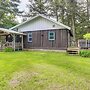 Peaceful Long Lake Cabin w/ Dock & Fire Pit!