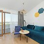 Blue and Yellow Apartment by Renters