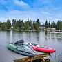 Lakefront Lynnwood Home w/ Balconies & Shared Dock