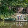 Restyled, Waterfront Bungalow With Rowing Boat, in a Holiday Park