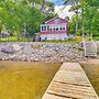 Androscoggin Lakefront Cottage, Boat Dock & Views!