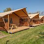 Nice Safari Tent With Bathroom, at Hunebedcentrum