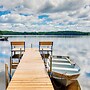 Waterfront Wisconsin Cabin: Private Dock, Grill