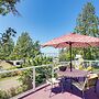 Walk to Water: Camano Home w/ Ocean-view Deck