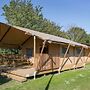 Nice Safari Tent With Bathroom, at Hunebedcentrum