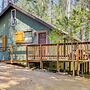 California Mountain Cabin w/ Lake Access & Deck!