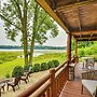 Lakefront Jones Cabin w/ Private Dock & Game Room!